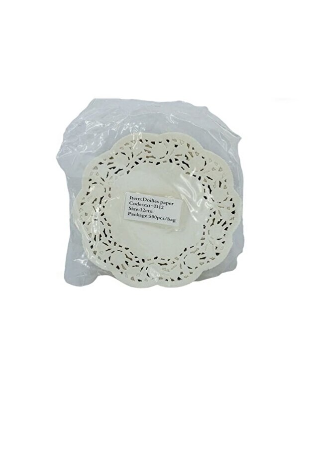 Lace coasters 12 cm 500 pieces
