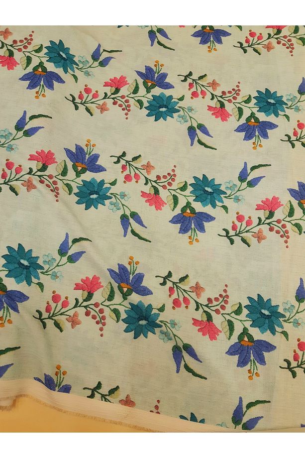Yazlık Uçuş Uçuş Yumuşak Kırışmayan Elbiselik Krep Kumaş 2.5 Metre - 2