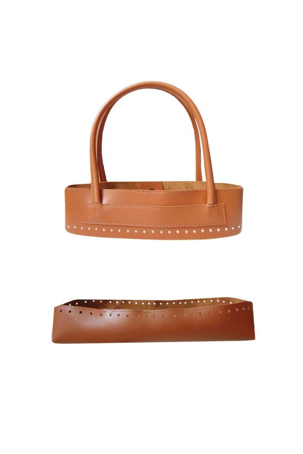 Örgü Çanta Alt Üst Takım Set – Dayanıklı Taban ve Sap Yapısı - 1