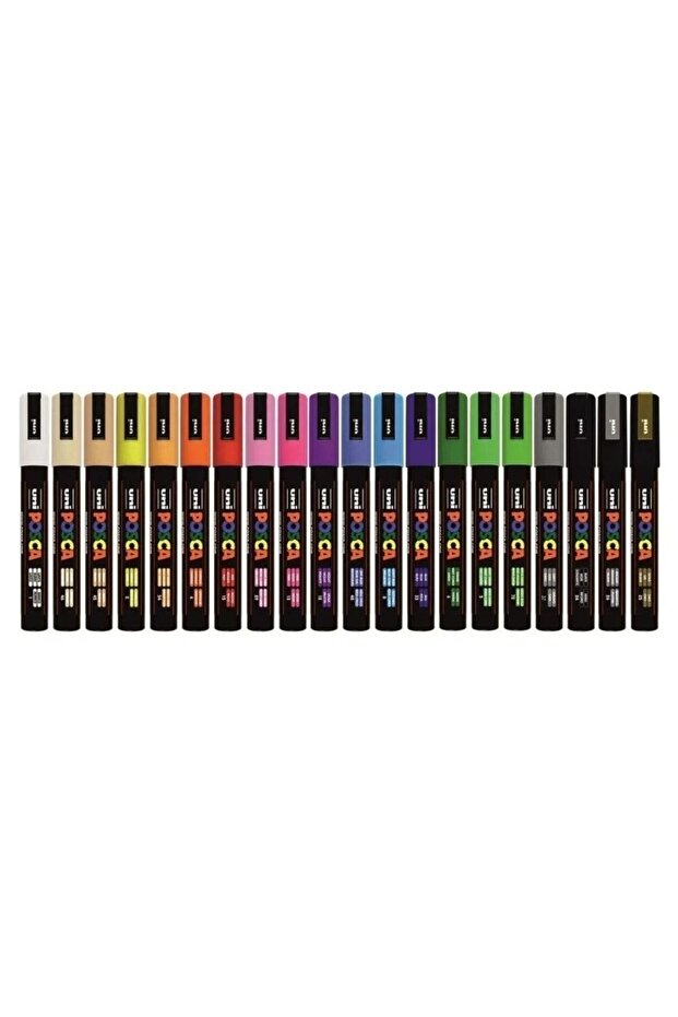 Posca Marker 5m (1.8-2.5mm) Painting Marker Set of 20