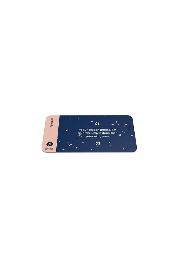 I Need More Space - Geri Dönüşümlü Unisex Elastik Baskılı Bileklik Ve Hatırlatıcı Kart - 4