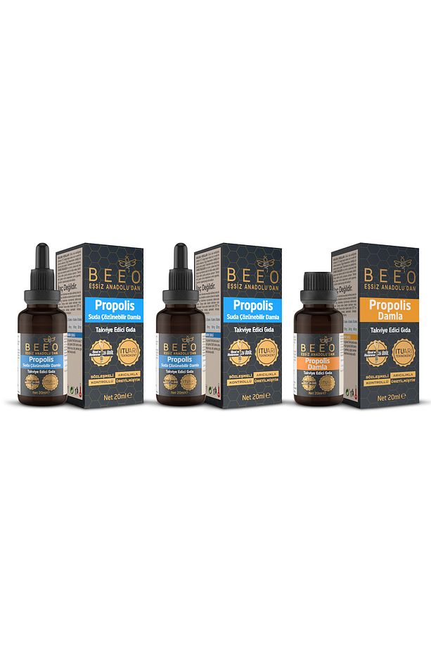 2 Adet 20 ml Suda Çözünür Propolis Damla 1 Adet 20 ml Propolis Damla - 1
