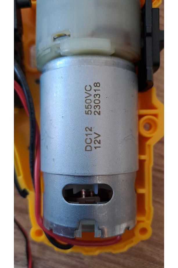 şarjlı Matkap motoru RS550 DC Motor 12V mikro Motor Akülü Matkap motoru 12 diş çarklı - 7