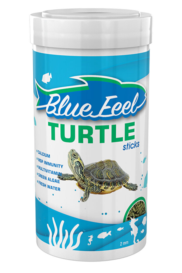 Turtle Food Sticks 125ml, Bonisa 100ml, Bluefeel 250ml Su Kaplumbağası Yüzen Yemi, Multivitamin - 4