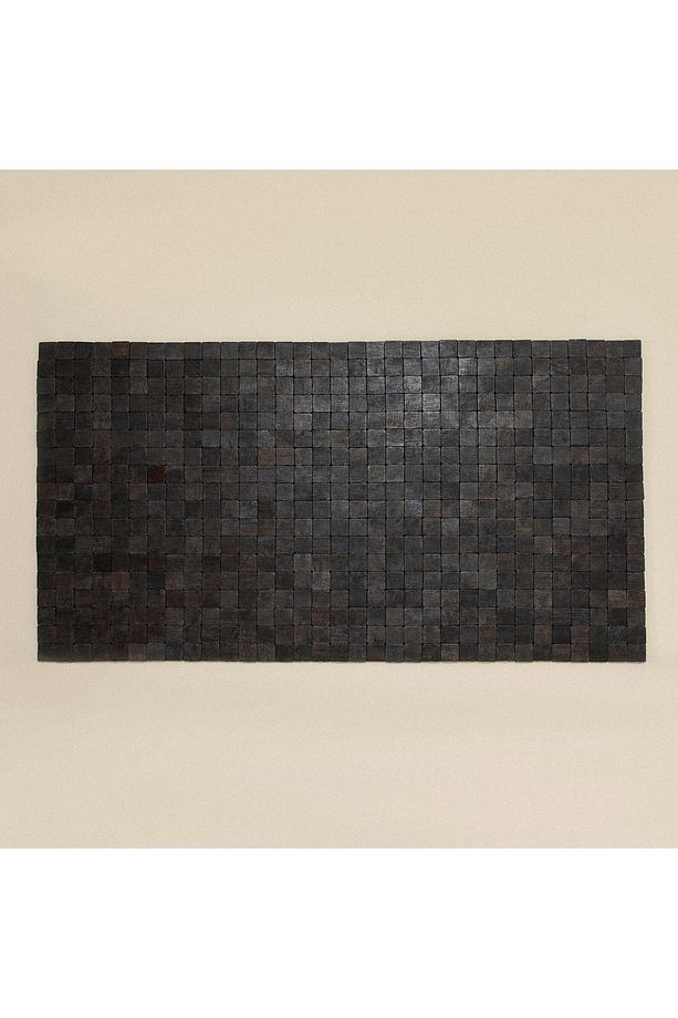 Costa Ahşap Paspas 70x130 Cm Siyah - 1
