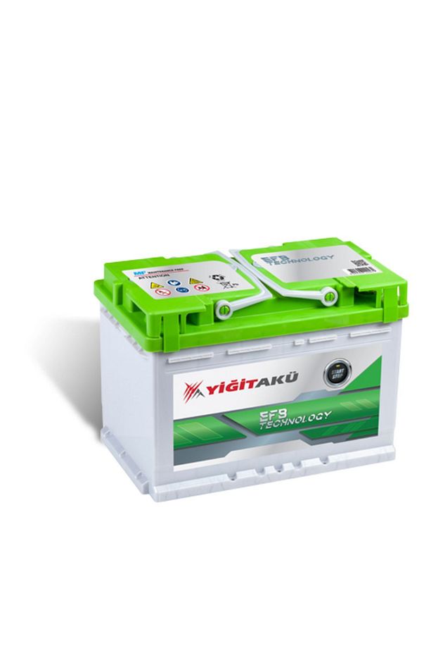 12 VOLT 72 AMPER START STOP EFB YİĞİT AKÜ - 1