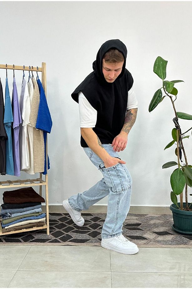Baggy kargo pantolon - 4