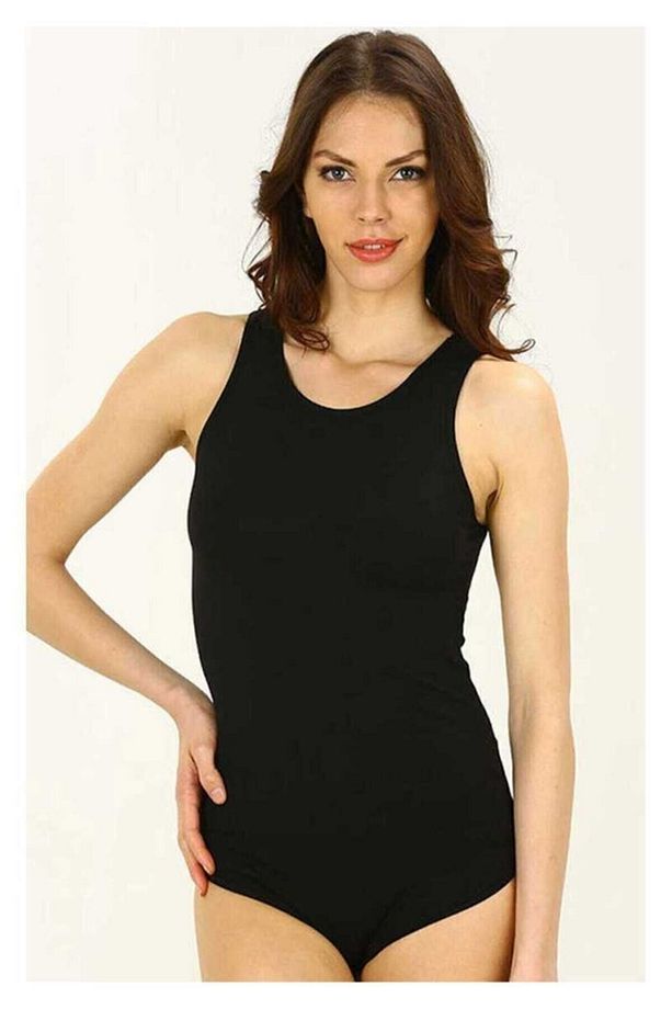Imer Kadın Çıtçıtlı Body Kalın Askılı Modal Imer9252 - 1