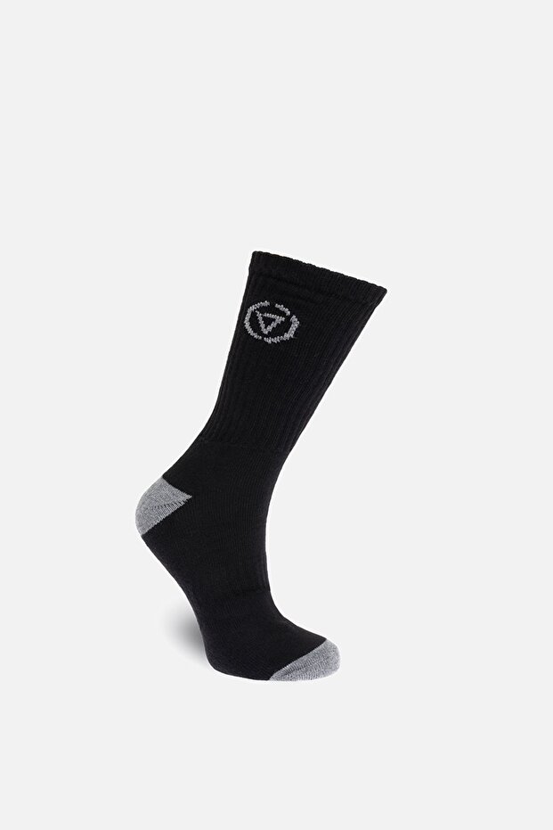 Kalın Bot Çorabı Antrasit - 1