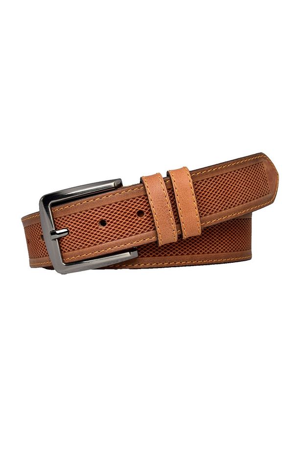 %100 Hakiki Deri Efsane 4 cm Taba Kemer, Kot, Kanvas, Keten Pantolonlarla Uyumlu tiguan.nokta - 6
