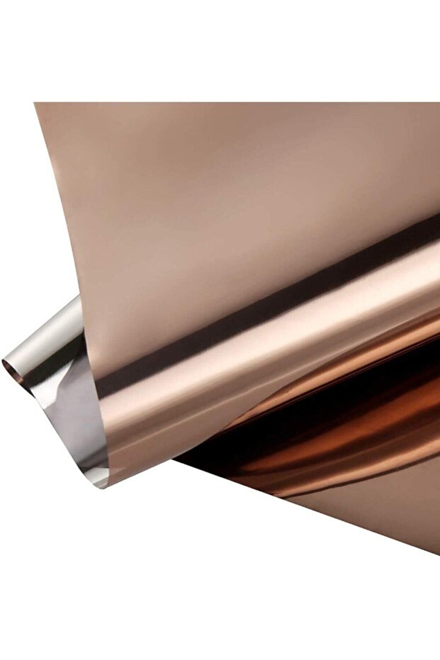 152X5 Mt Bronze Mirrored Window Film - Anti-Scratch and Apparatus with Gift - 4