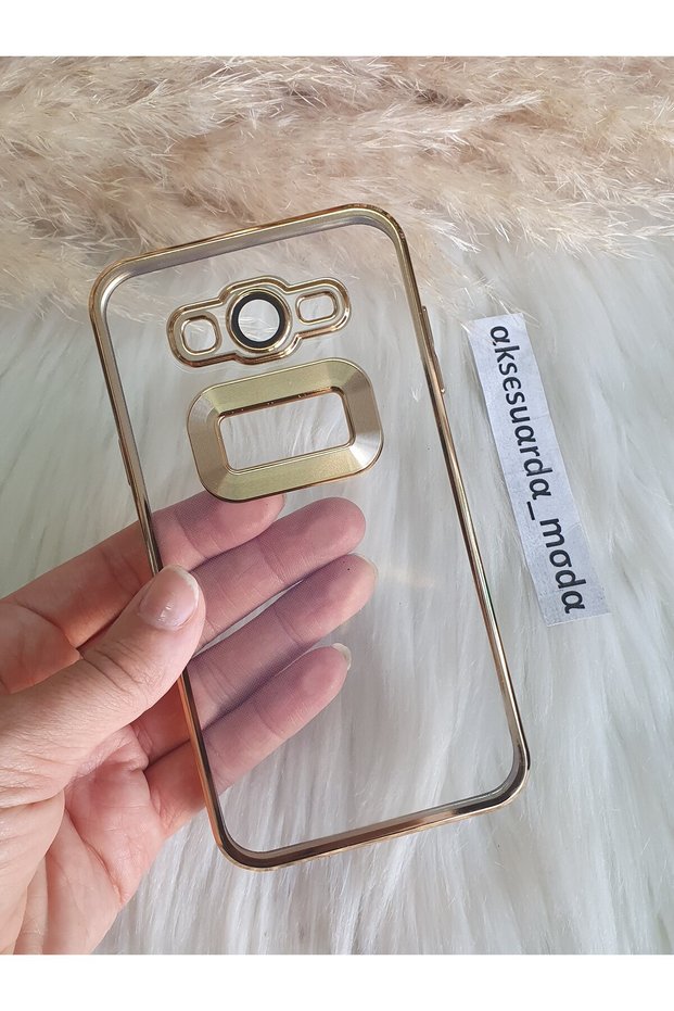 Samsung Galaxy J7 2015 - J7 Core Compatible Camera Lens Laser Cut Logo Detailed Case
