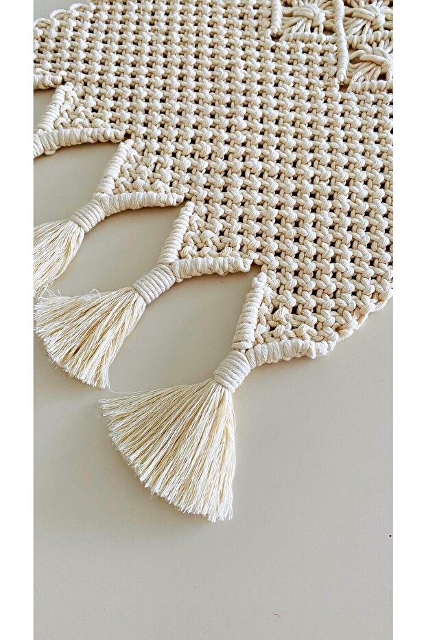 Makrome Runner - Masa Örtüsü - 5