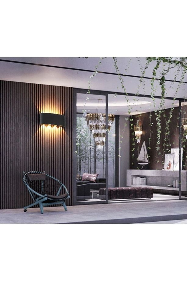 Modern Tasarım Ithal Led Aplik Iç Ve Dış Ortam Kullanım Şık Görsellik Katar - 6