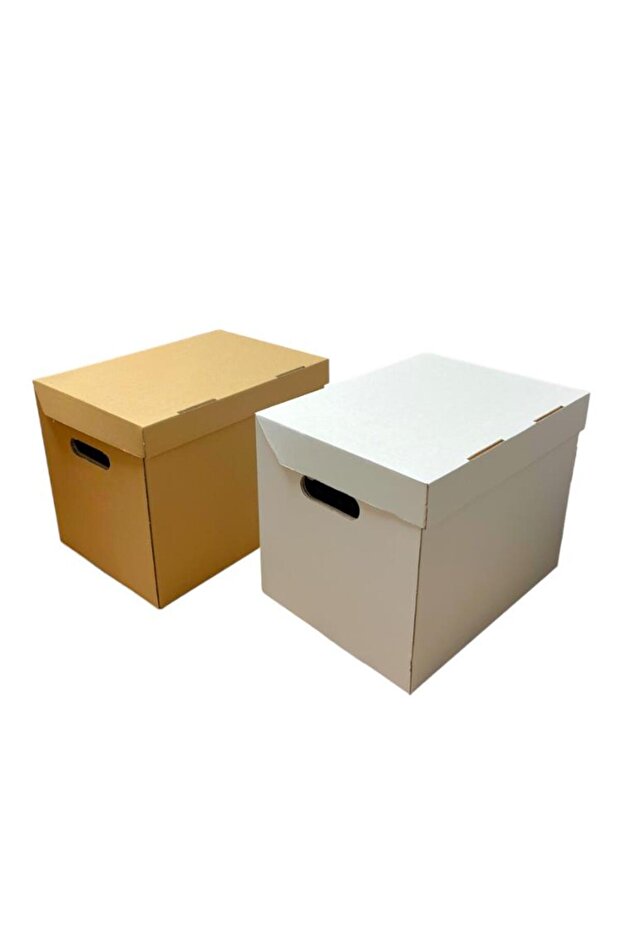 Kraft Dosya Kutusu 34x25x26cm 10 Adet - 4