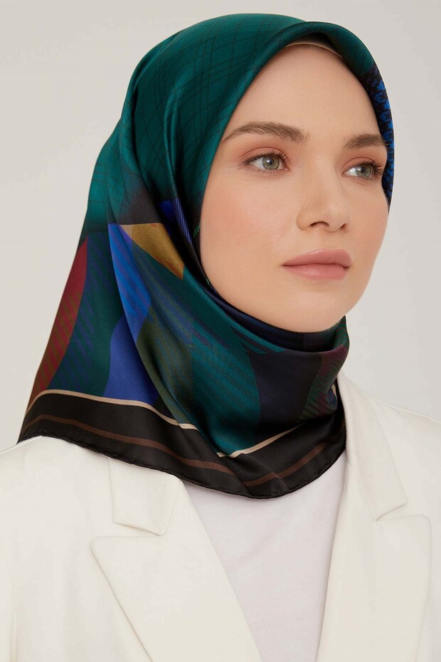 İpek Eşarp Nostalji Twill 8819d-04 - 1