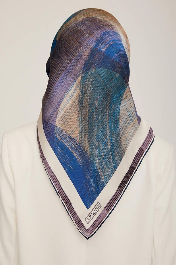 İpek Eşarp Nostalji Twill 8830d-32 - 3