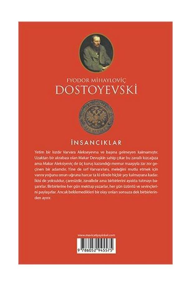 Insancıklar - Maviçatı Yayınları - Fyodor Mihayloviç Dostoyevski Kitabı - 2