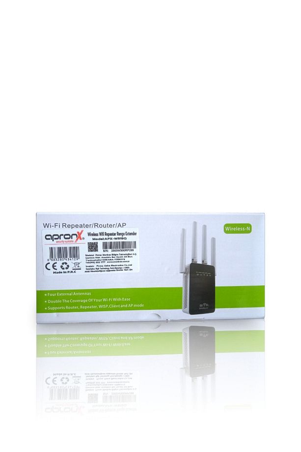 4 Antenli Wifi Sinyal Yükseltici Wifi Repeater Range Extender 300mps - 3