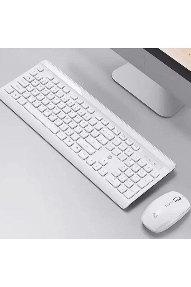 CS500 Kablosuz Klavye Mouse 2,4G kablosuz Tak Çalıştır Şık Tasarım Türkçe Q Klavye Siyah - 4