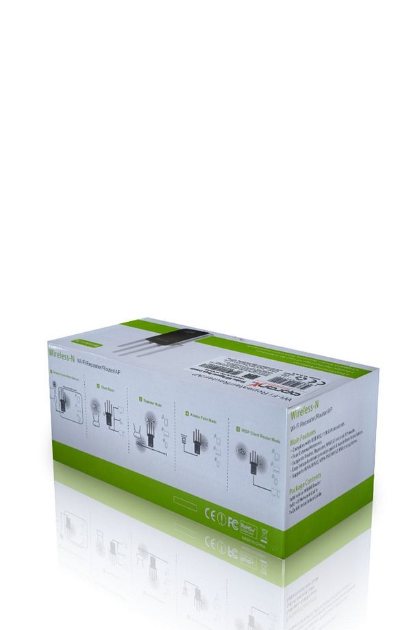 4 Antenli Wifi Sinyal Yükseltici Wifi Repeater Range Extender 300mps - 7