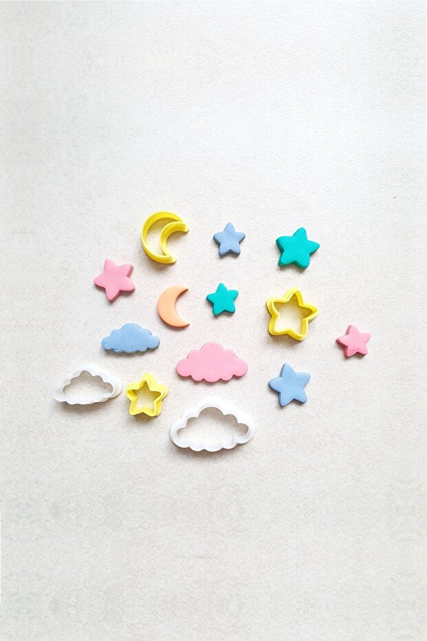 مجموعة قوالب طين بوليمر سكاي - 1