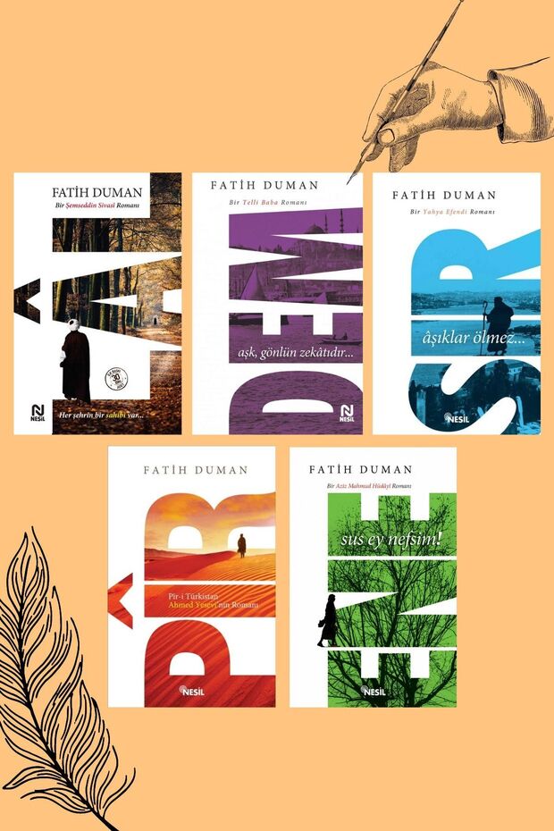 Lâl & Dem & Sır & Pîr & Ene 5'li Kitap Seti