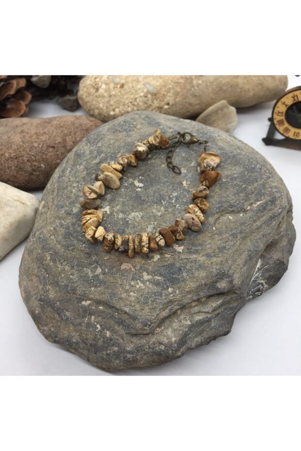 Handmade Ethnic Authentic Bohemian Natural Stone Bracelet