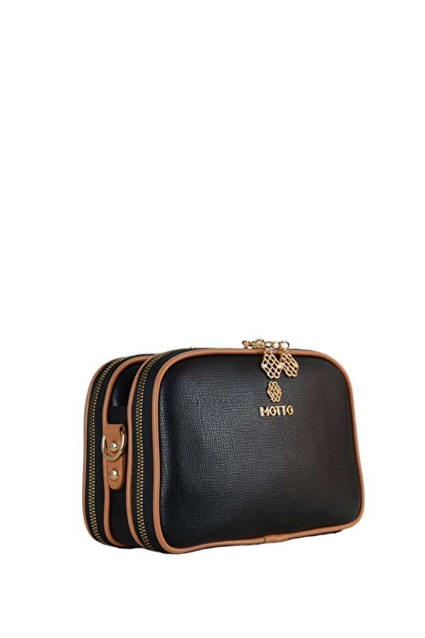 Çapraz Üç Gözlü Çanta - 1