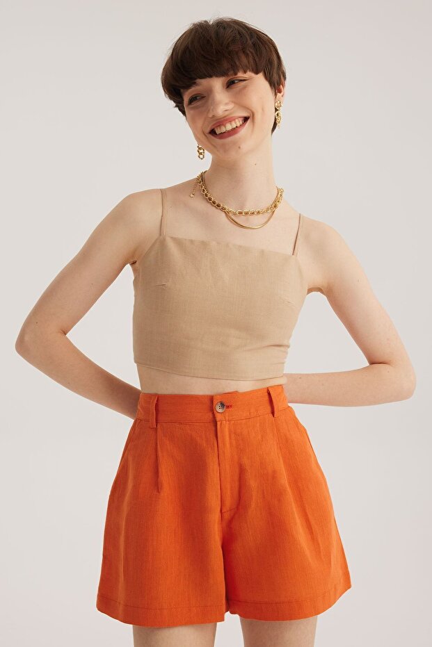 Ekru Askılı Top - 1