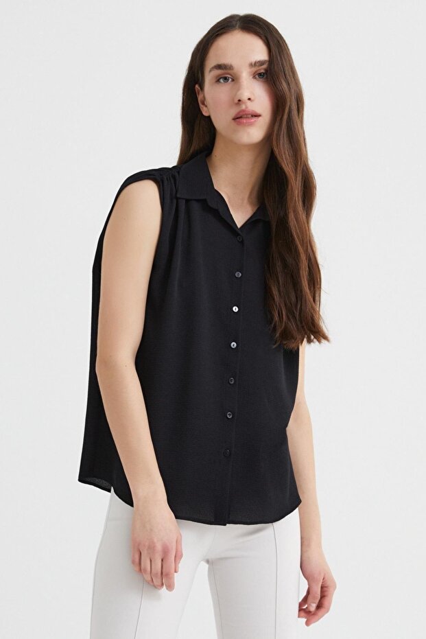 Μπλούζα με βολάν - 1