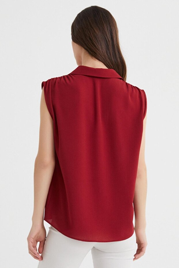 Μπλούζα με βολάν - 5