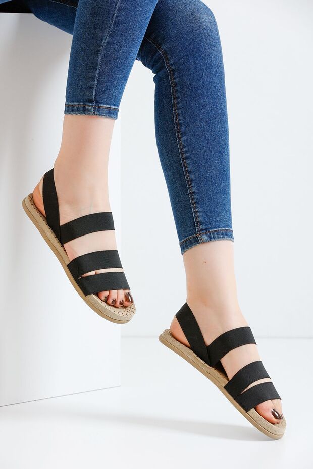 Kadın Rahat Taban Günlük Sandalet - 2