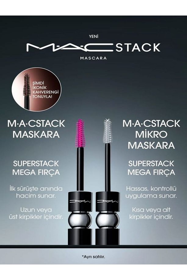 Macstack Maskara 12ML-Chestnut Stack - 2