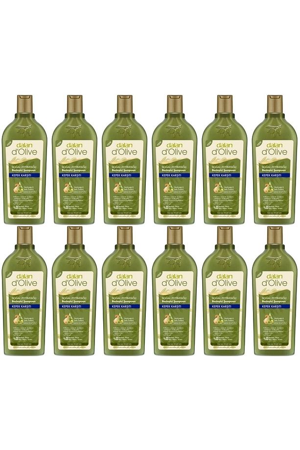 d'Olive Kepek Karşıtı Şampuan 400ml 12 Adet - 1