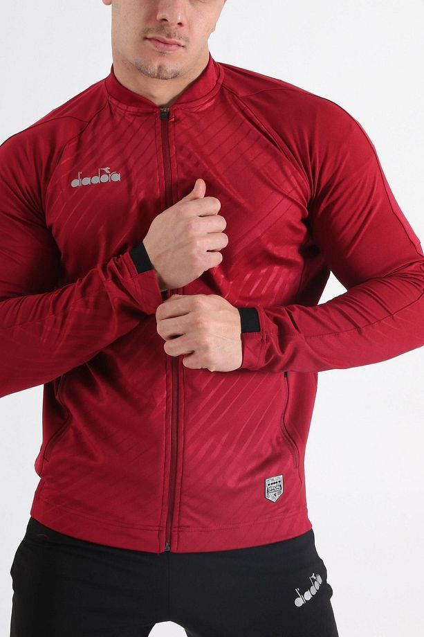 Elite Kamp Eşofmanı Tek Üst Bordo - 4