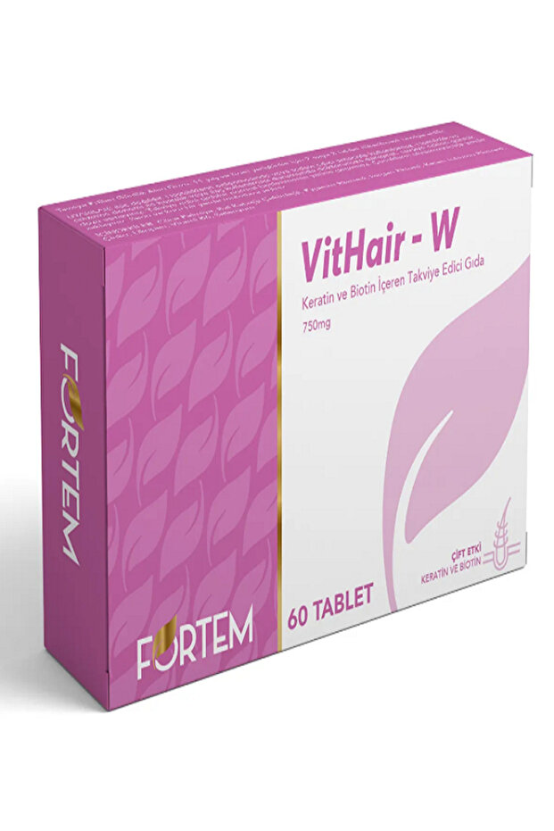 Keratin ve Biotin Tablet Bayan 60 Adet - 1