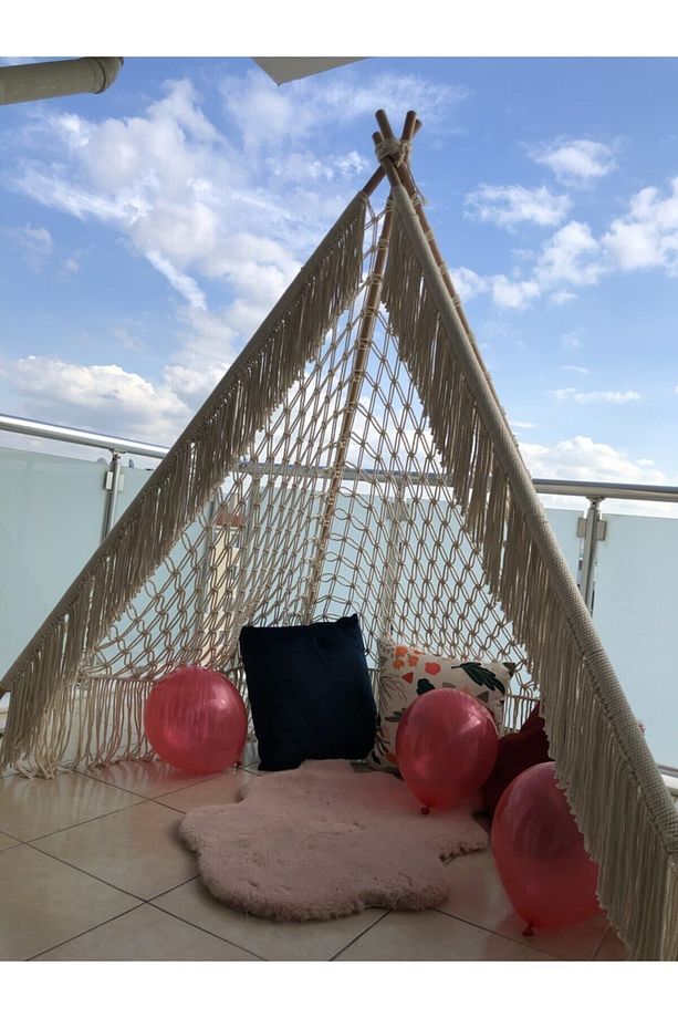 Makrome Çadır 2 Metre - 3