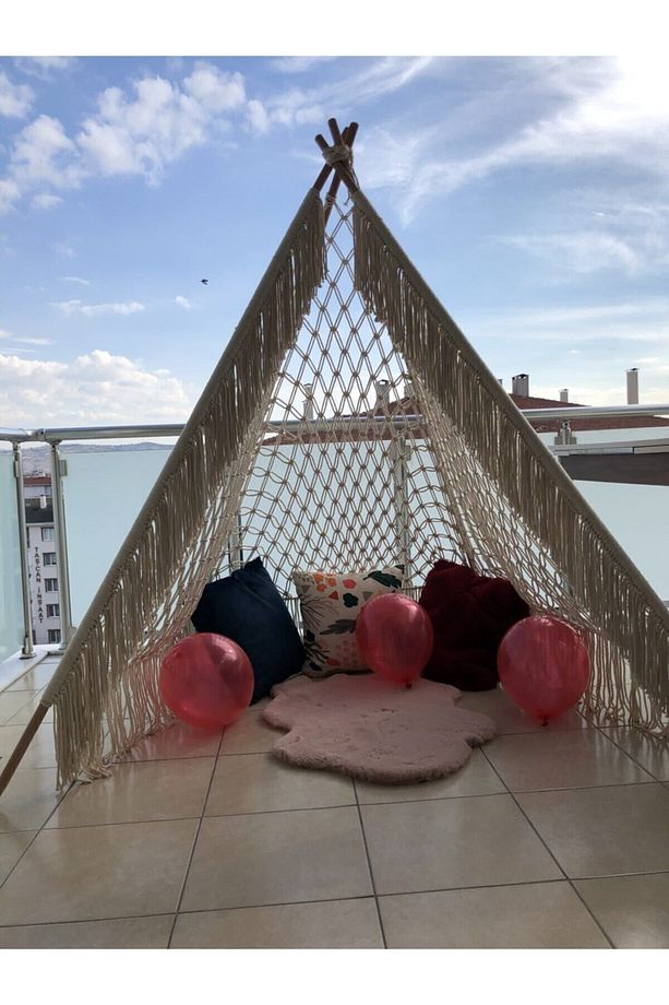 Makrome Çadır 2 Metre - 2