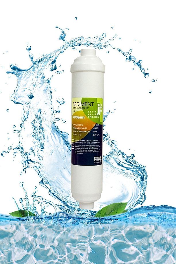 Ravent Kapalı Kasa 5 ' Li Su Arıtma Filtre Seti Coconout Bazlı Nsf karbonlu modeldir. - 2