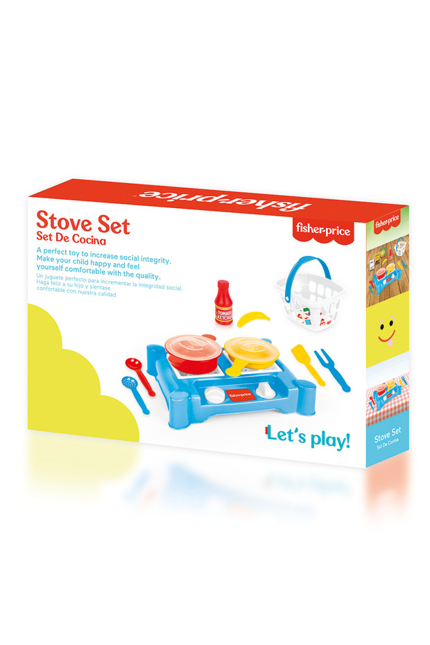 1822 Dolu Fisher Price Stove Set - 4
