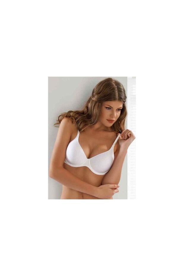 9600 Basic Cup Tan Bra-80 - 1