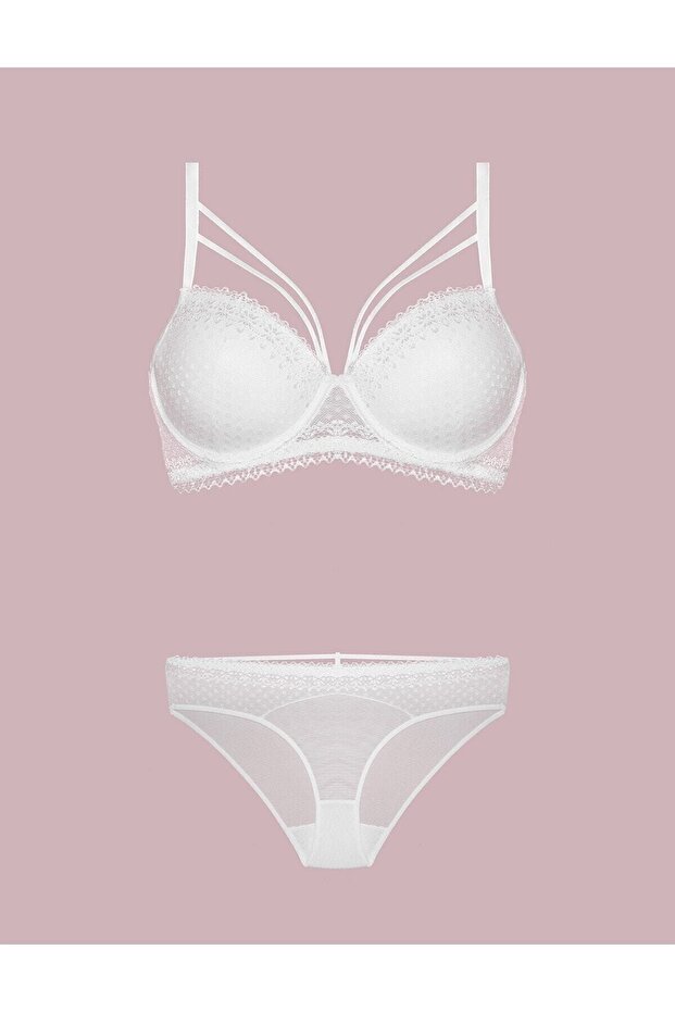 مجموعة حمالة صدر سوداء غير مدعومة من Underwire للسيدات