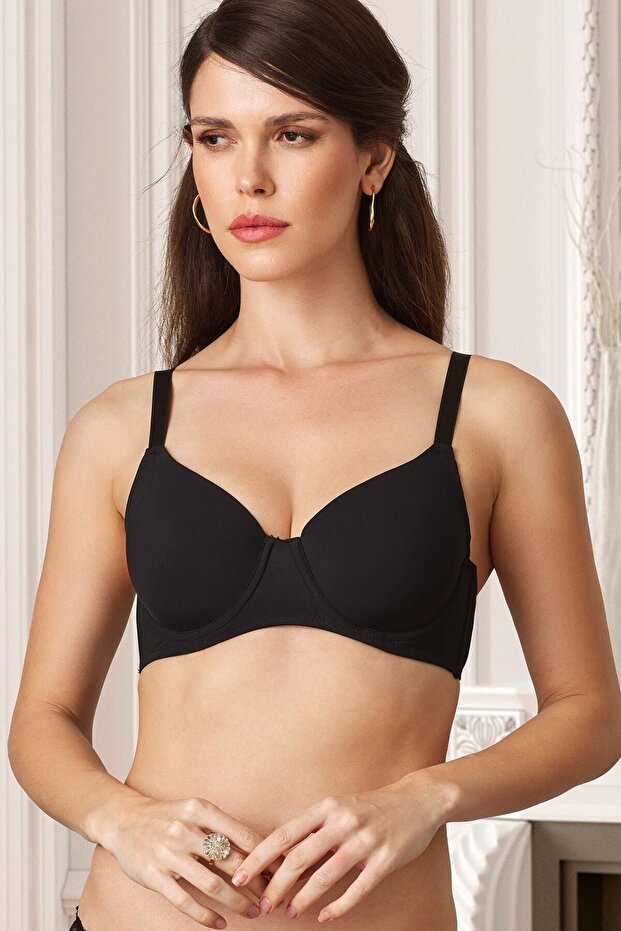 Women's Beige Basic Padded Bra 2250 - 2