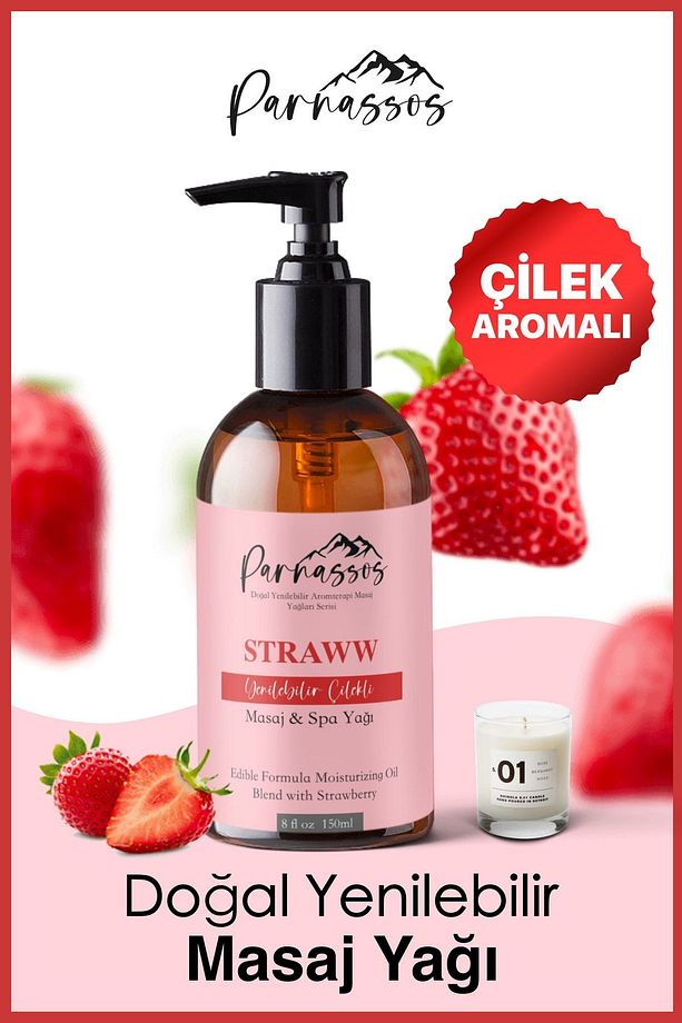 A.f.r.o.d.i.z.y.a.k Etkili Çilek Aromaterapi Masaj Yağı 150 ml - 1