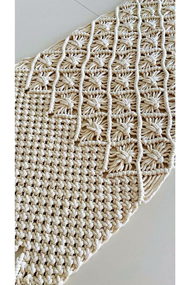 Makrome Runner - Masa Örtüsü - 4