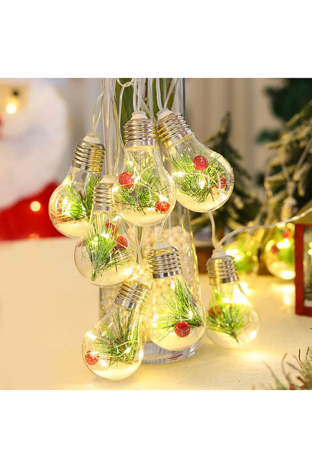 G50 String Lights Dekoratif Ampul Serisi 2 Metre 10 Adet - 4