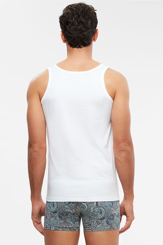 Scott Askılı 2 Li Basic Erkek Atlet - 3