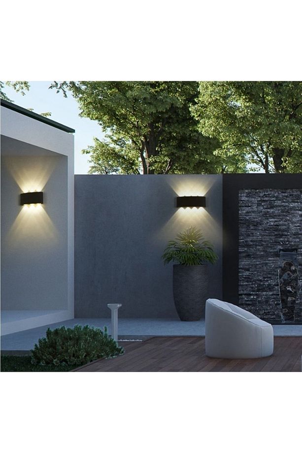 Modern Tasarım Ithal Led Aplik Iç Ve Dış Ortam Kullanım Şık Görsellik Katar - 3