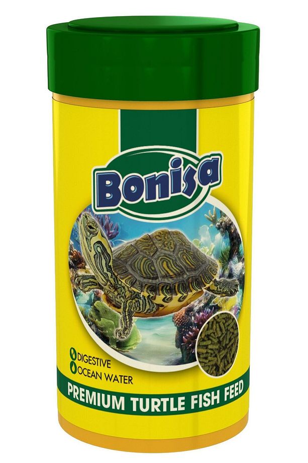 Turtle Food Sticks 100ml, Bonisa 100ml Su Kaplumbağası Yüzen Yemi, Multivitamin - 4